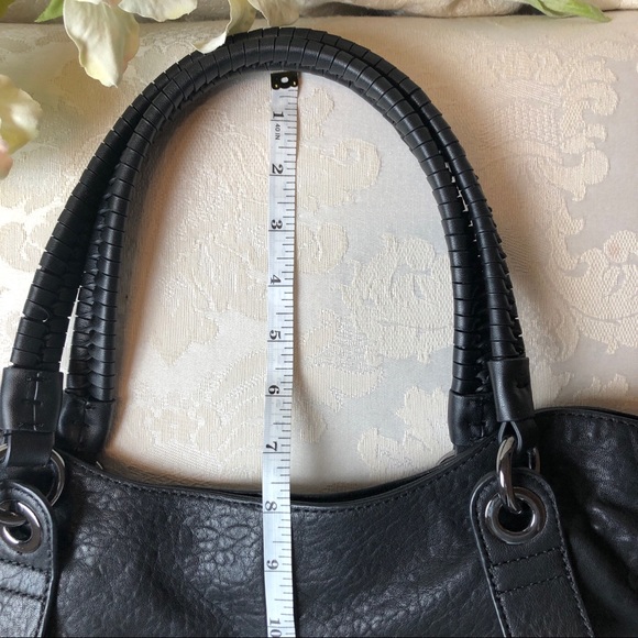 Vince Camuto Black Shoulder Bag Tote - Picture 15 of 16